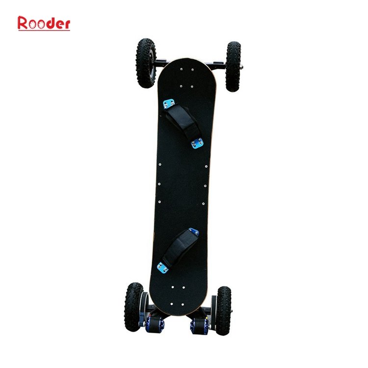 Rooder off road 4 wheels long board factory Electric powered skateboard (3)