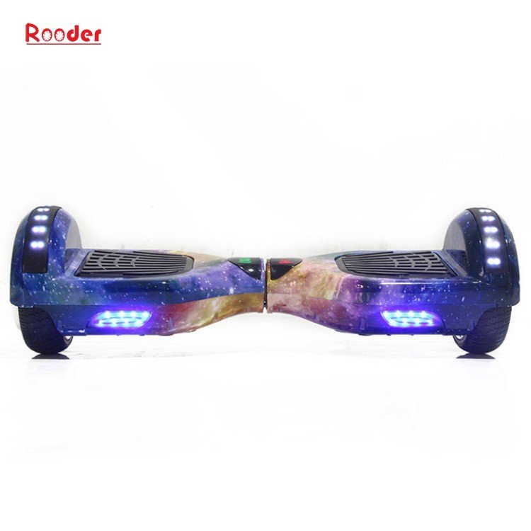 hoverboard 6.5 inch 2 wheel self balancing electric scooter with upper led lamp samsung battery from Rooder Technology LTD factory supplier  wholesale price (46)