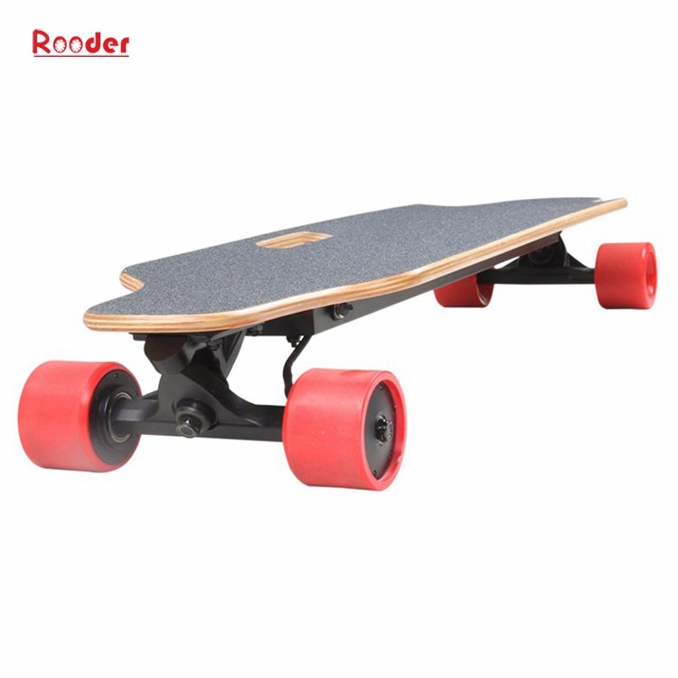 Rooder 4 wheel long board r800b electric skateboard with wireless remote control for adult  (4)