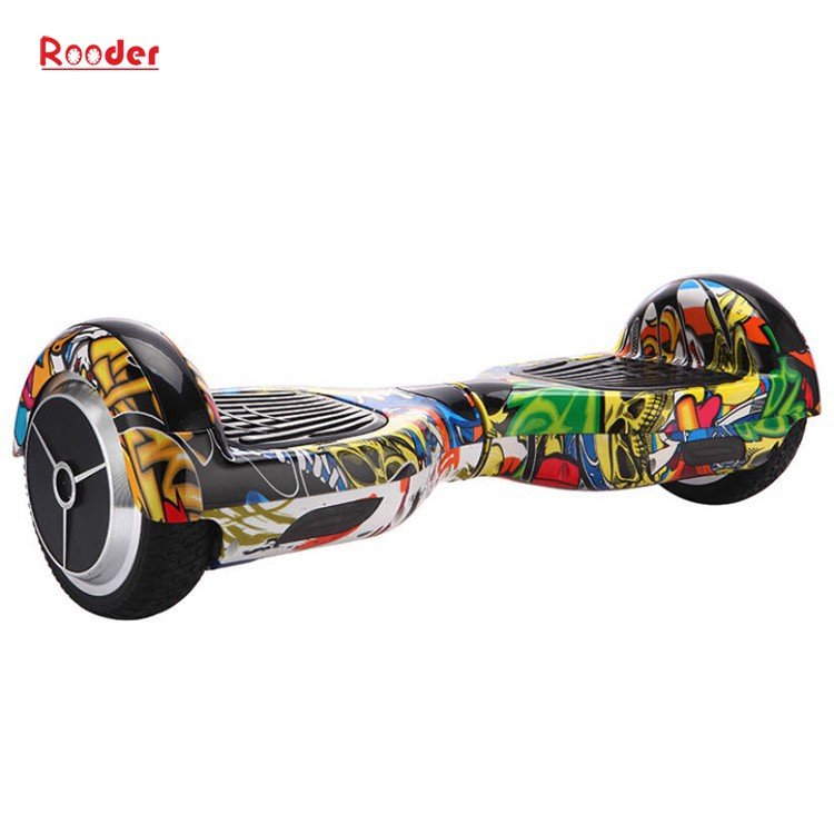 hoverboard 6.5 inch 2 wheel self balancing electric scooter with upper led lamp samsung battery from Rooder Technology LTD factory supplier  wholesale price (13)