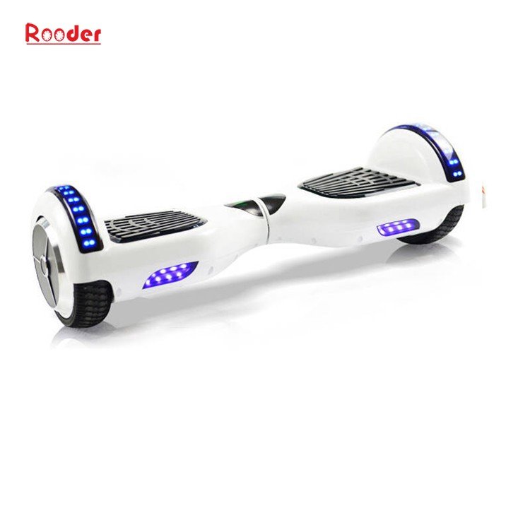 hoverboard 6.5 inch 2 wheel self balancing electric scooter with upper led lamp samsung battery from Rooder Technology LTD factory supplier  wholesale price (7)