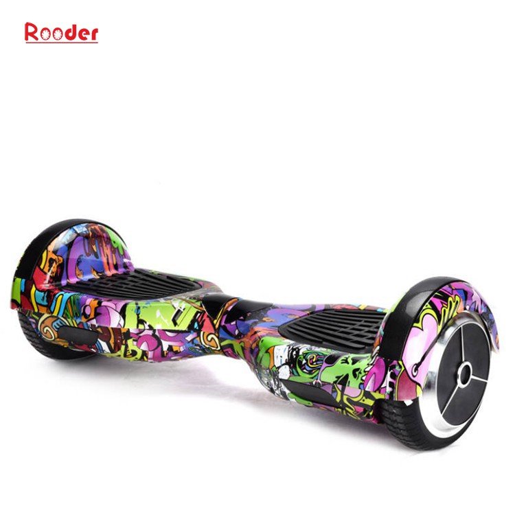 hoverboard 6.5 inch 2 wheel self balancing electric scooter with upper led lamp samsung battery from Rooder Technology LTD factory supplier  wholesale price (32)