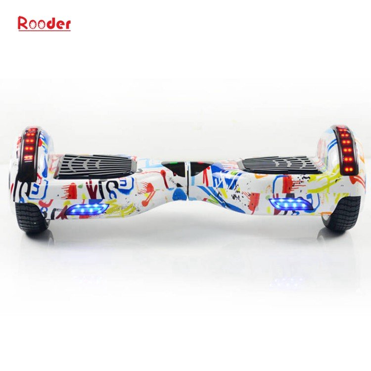 hoverboard 6.5 inch 2 wheel self balancing electric scooter with upper led lamp samsung battery from Rooder Technology LTD factory supplier  wholesale price (25)
