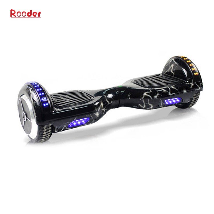 hoverboard 6.5 inch 2 wheel self balancing electric scooter with upper led lamp samsung battery from Rooder Technology LTD factory supplier  wholesale price (15)