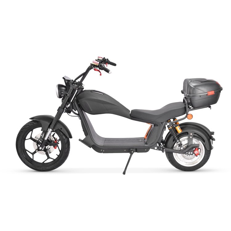 Harley electric scooter citycoco chopper hl6.0 unboxing (9)