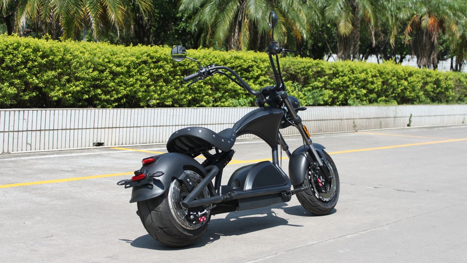 Rooder Mangosteen Sara M1ps 72v 4000w citycoco chopper electric motorcycle scooter (10)