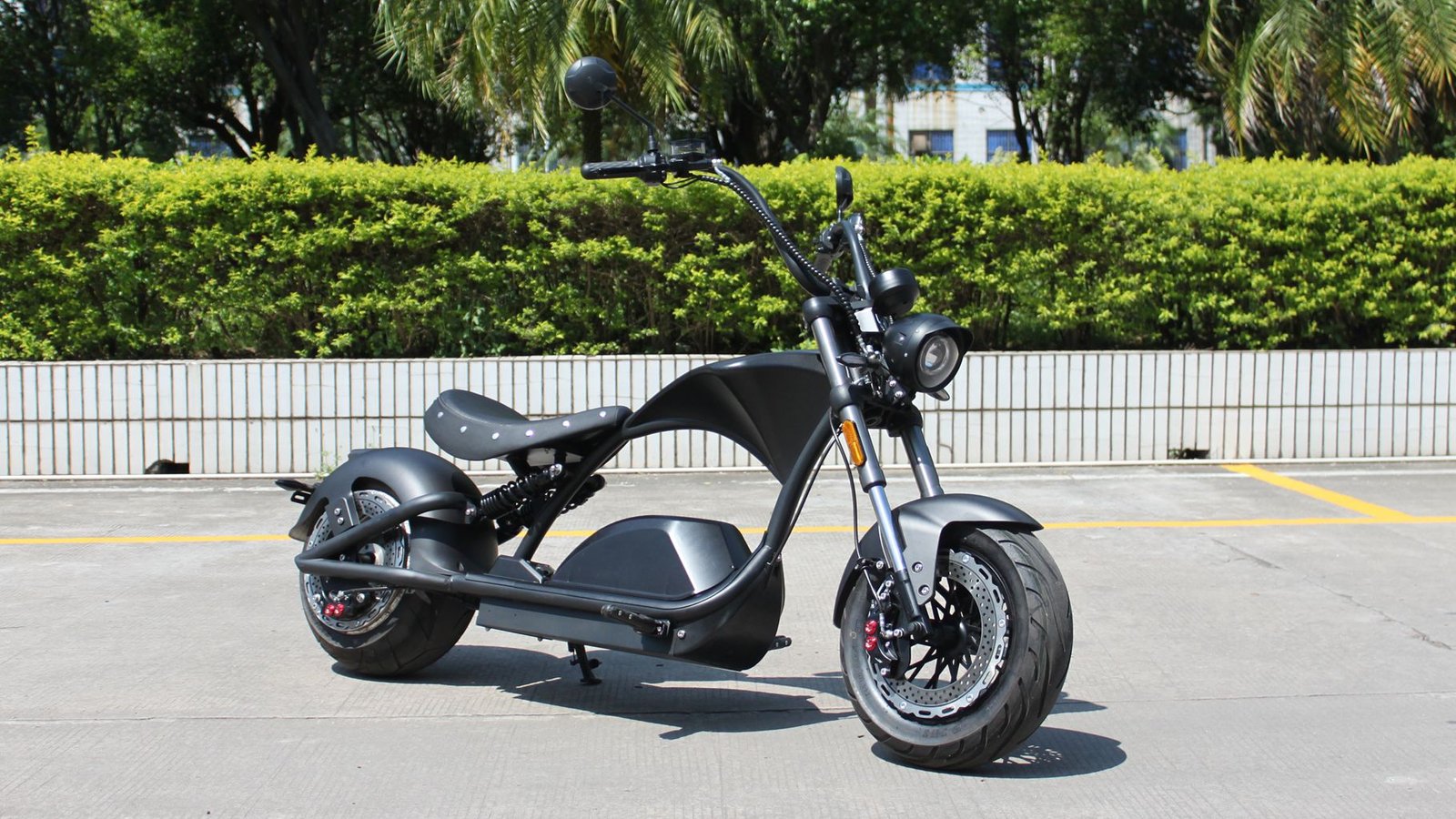Rooder Mangosteen Sara M1ps 72v 4000w citycoco chopper electric motorcycle scooter (11)