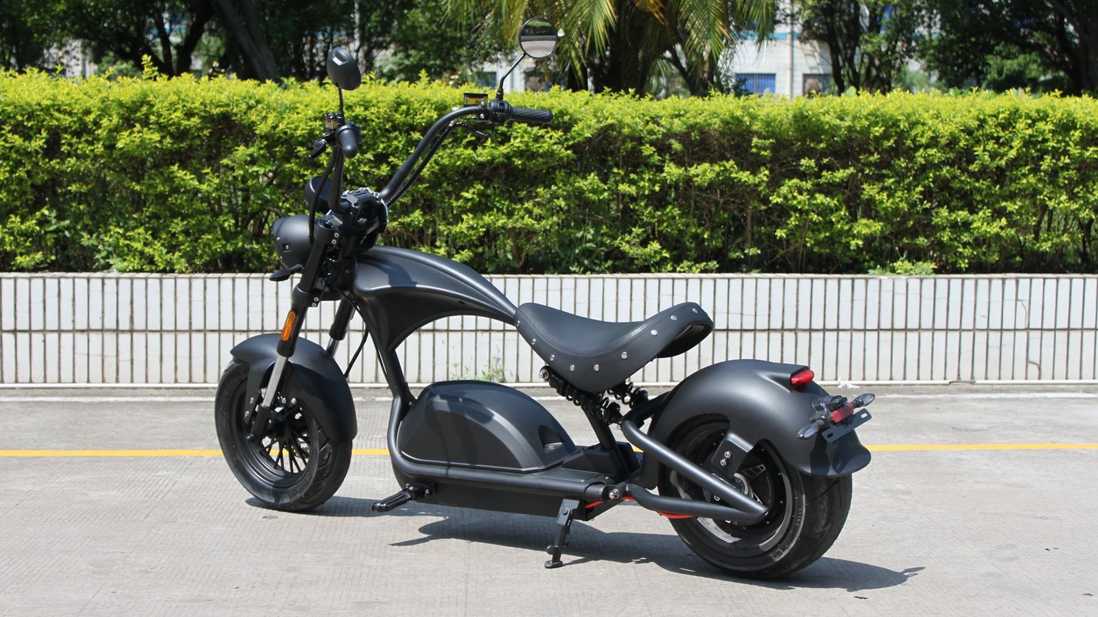 Rooder Mangosteen Sara M1ps 72v 4000w citycoco chopper electric motorcycle scooter (8)