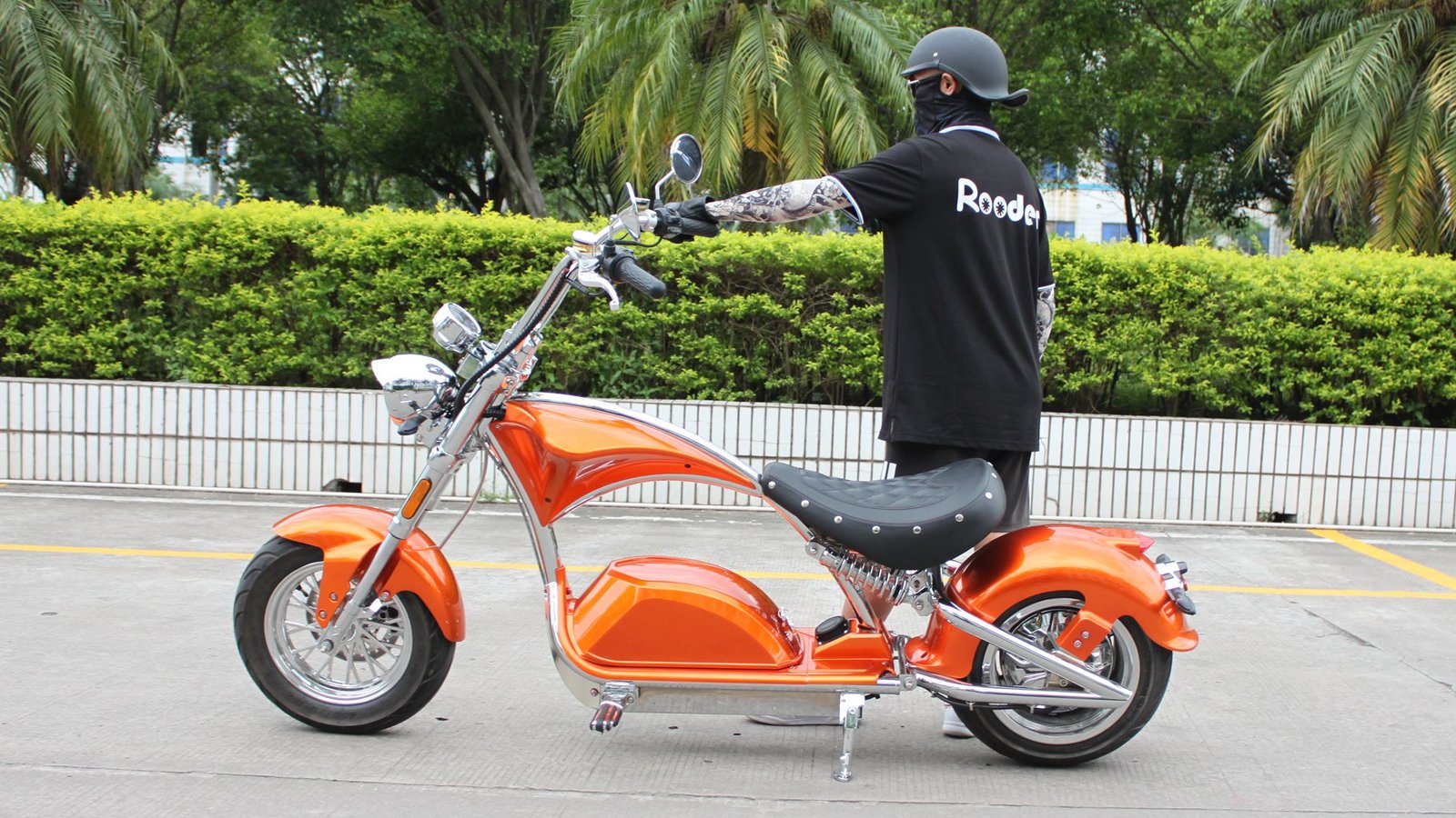 Rooder Sara 2022 m1ps electric motorbike 72v 4000w 80kmph eec coc Orange Sun (17)