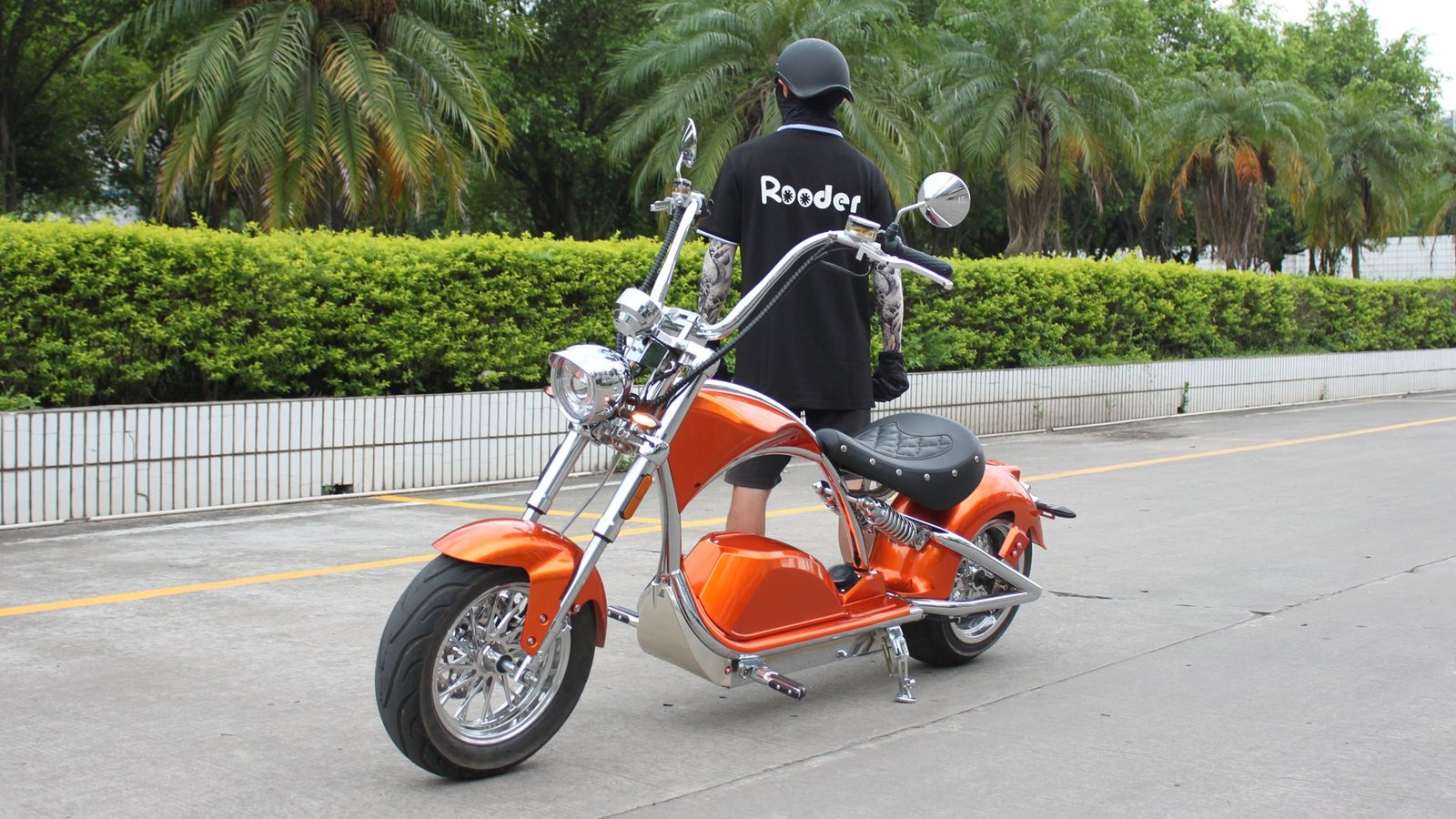 Rooder Sara 2022 m1ps electric motorbike 72v 4000w 80kmph eec coc Orange Sun (19)