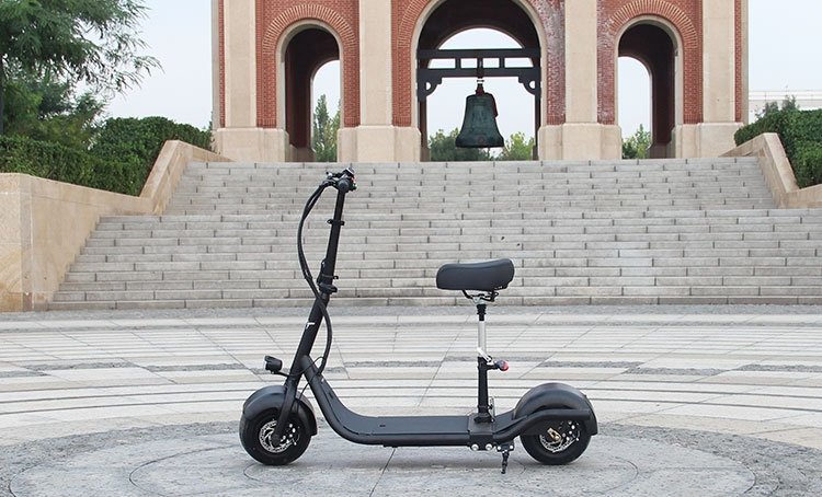 two wheel electric kick scooter with 10 inch fat tire big wheel from Rooder kick scooter factory manufacturer supplier and exporter