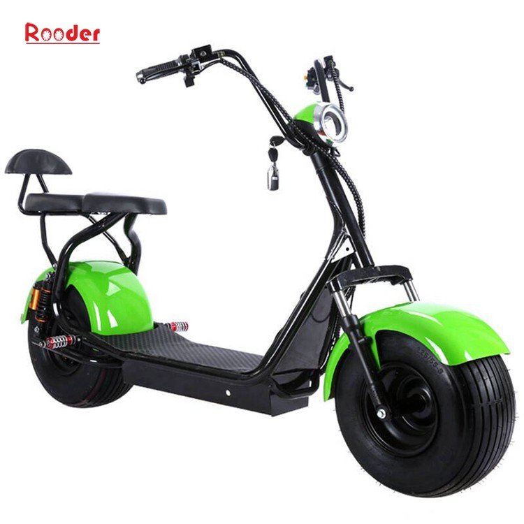 Rooder fat wheel harley electric scooter big wheel bike with brushless motor for Adults (5)
