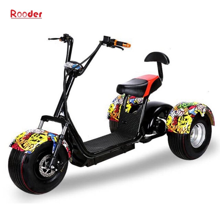 citycoco harley electric scooter with there big wheel 1000w motor from Rooder citycoco harley electric scooter manufacturer supplier factory exporter company