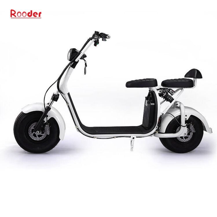 Rooder Electric Fashion Fat Tire Scooter Razor Scooter 60V 1000W with Removable Lithium Battery (2)