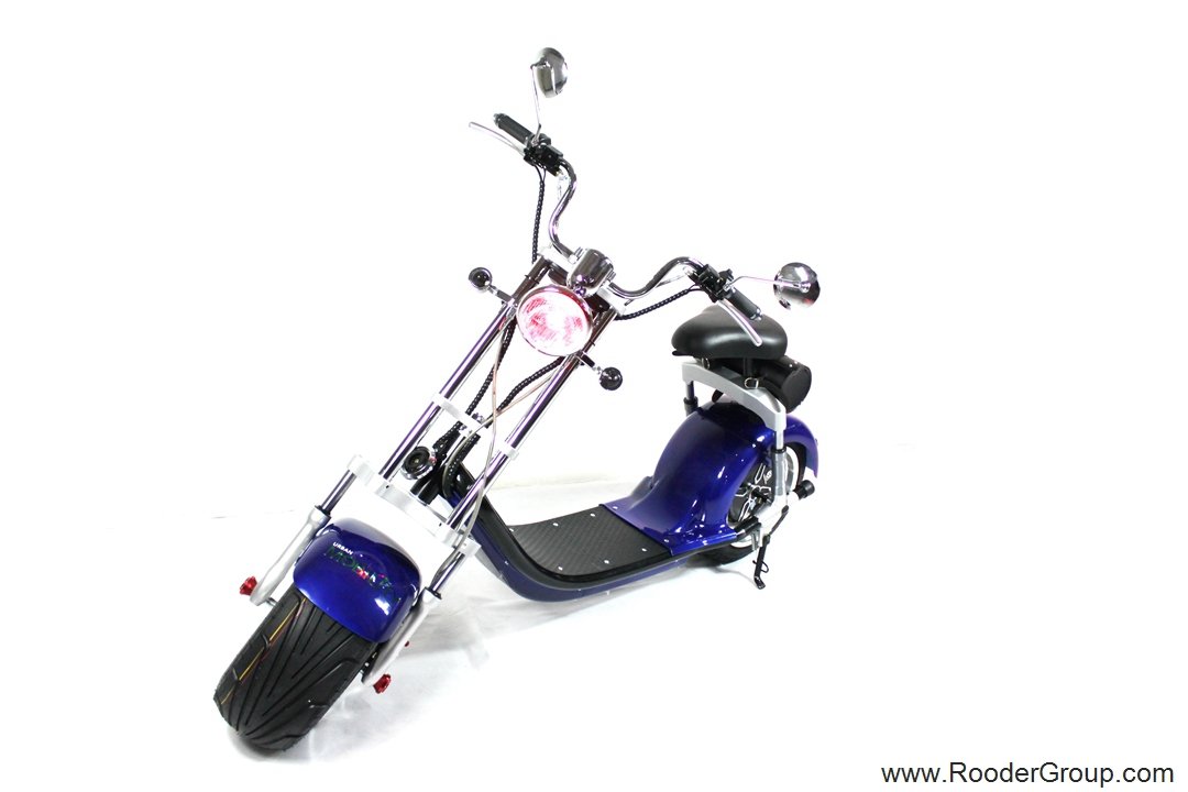 e harley scooter citycoco r804a with lithium battery mirrors turning lights and stop lights from Rooder citycoco electric scooter supplier (2)
