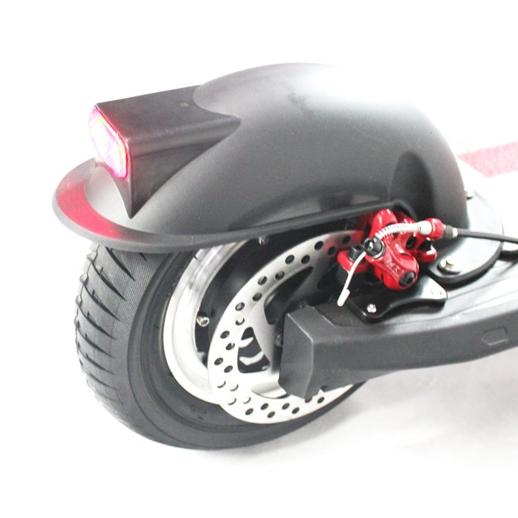 folding electric scooter r803t with 10 inch wheel front rear led light 500W brushless motor 40kmh from Rooder folding electric scooter factory manufacturer (21)