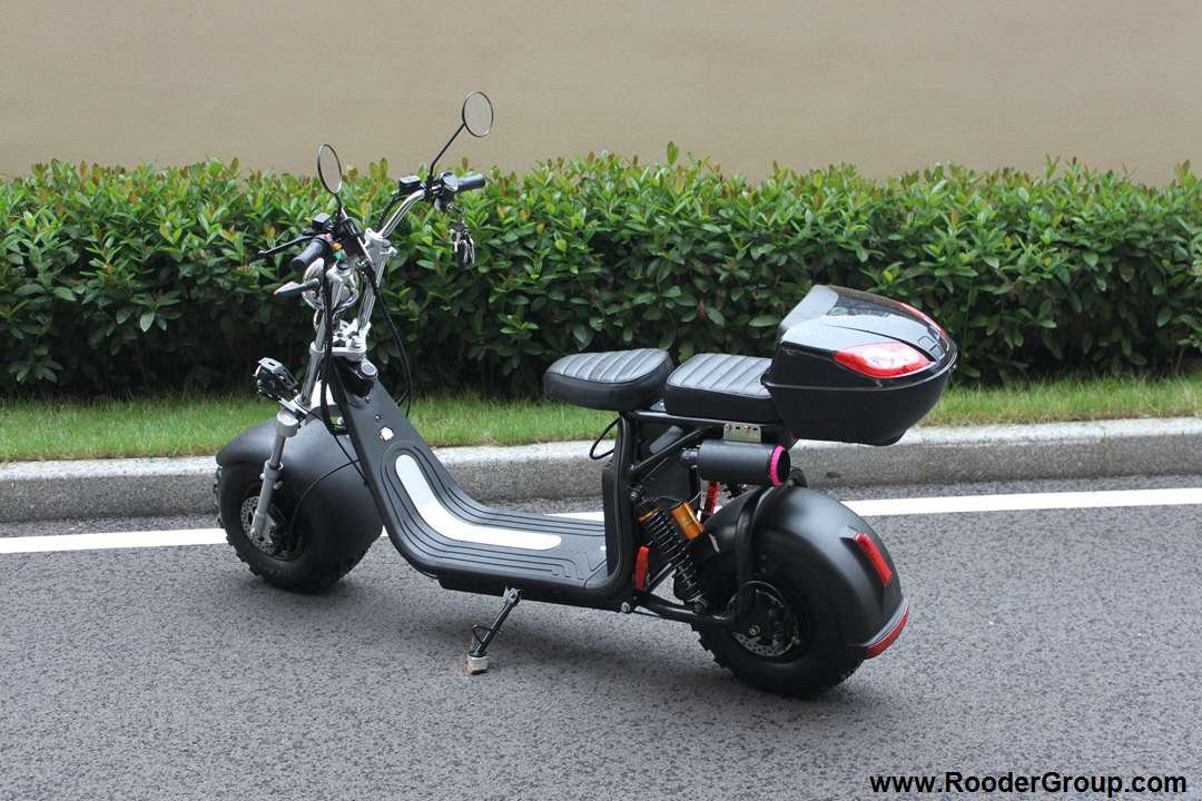 harley electric scooter Rooder r804o with 2000w20ah off road tire usb port wholesale price (6)
