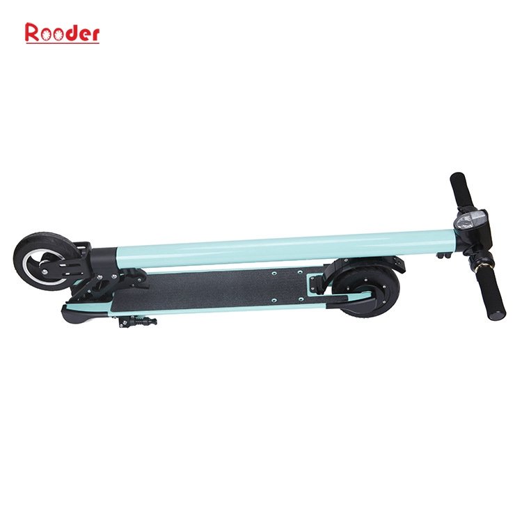 two wheel electric kick scooter with 5.5 inch or 6.5 inch wheel and lithium battery from Rooder kick scooter factory (12)