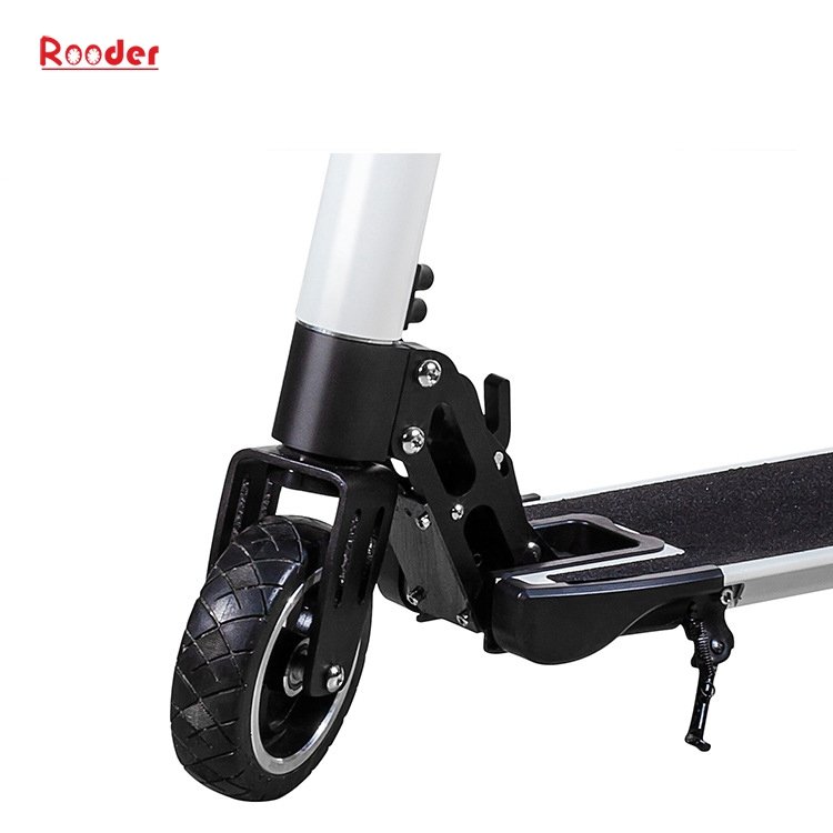 two wheel electric kick scooter with 5.5 inch or 6.5 inch wheel and lithium battery from Rooder kick scooter factory (4)