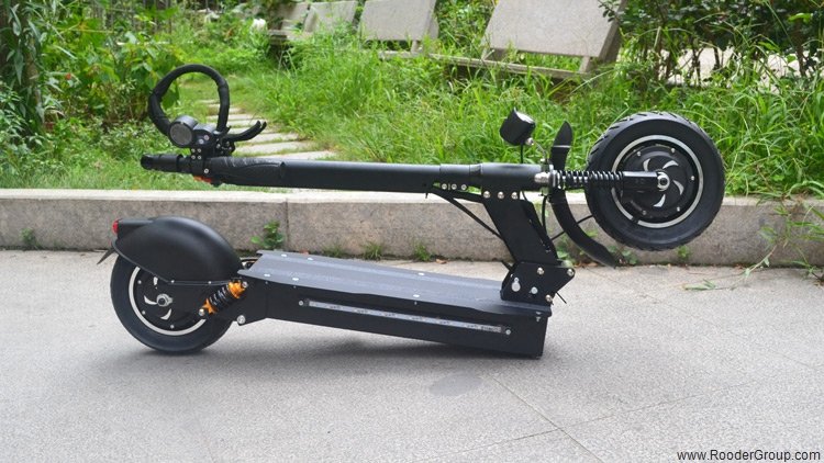 two wheel electric scooter with powerful motor and lithium battery (8)