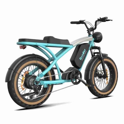 Green Folding Electric Bike